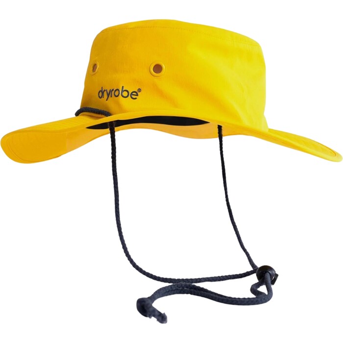 2024 Dryrobe Quick Dry Brimmed Hat QDBRIMHAT - Yellow